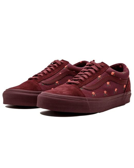 Vans Red Undercover X Og Old Skool Lx 'Small Flower' for men