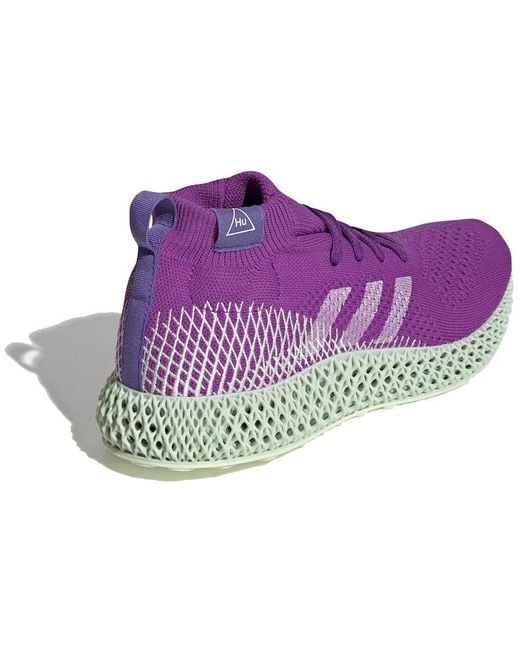 Adidas Purple X Pharrell 4D Runner 'Active' for men