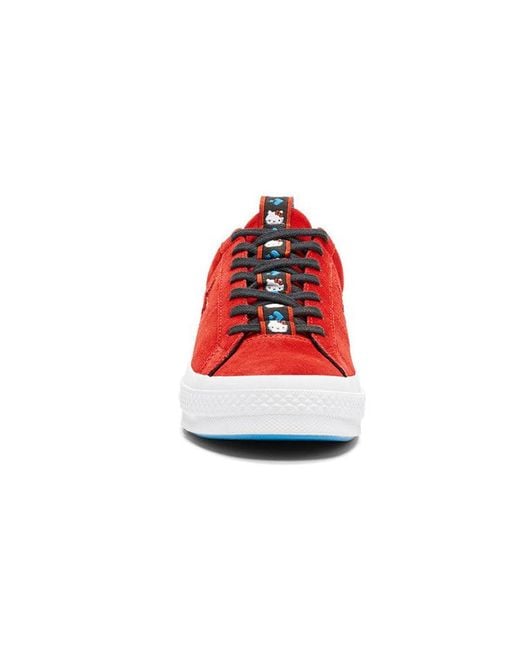 Converse Red Hello Kitty X One Star Low Top for men