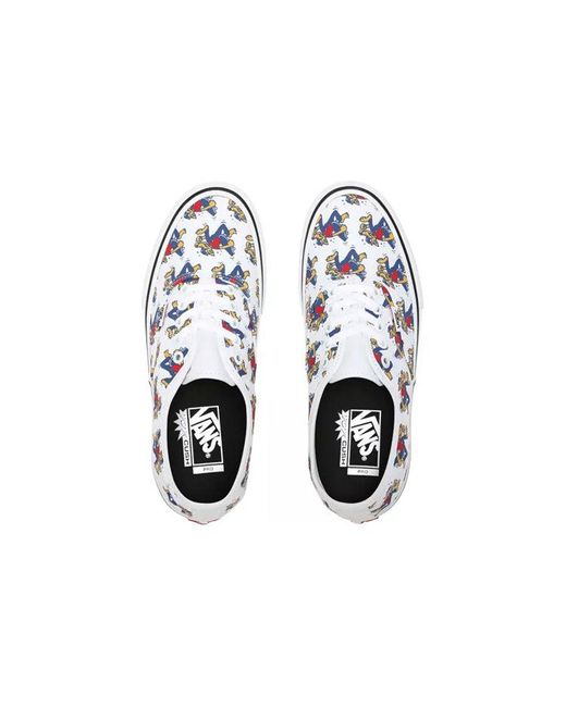 Vans White Skate Wolf Authentic Pro for men