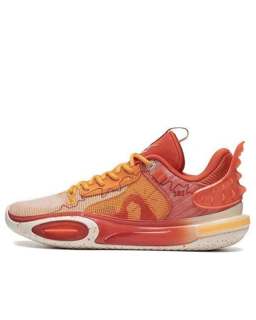 Li-ning Orange Wade All City 11 'Redrock' for men