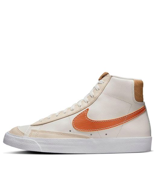 Nike White Blazer Mid for men