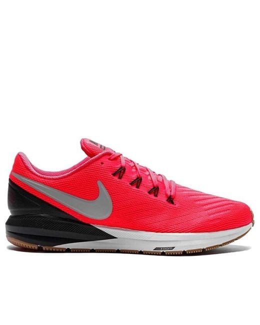 Nike Red Air Zoom Structure 22 Orbit' for men
