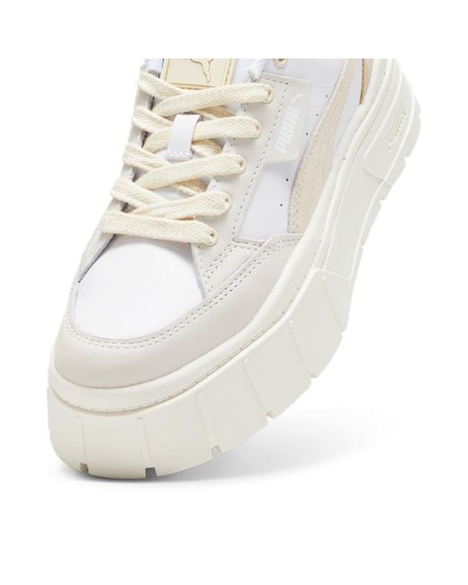PUMA White (Wmns) Mayze Stack Luxe Alpine Snow'