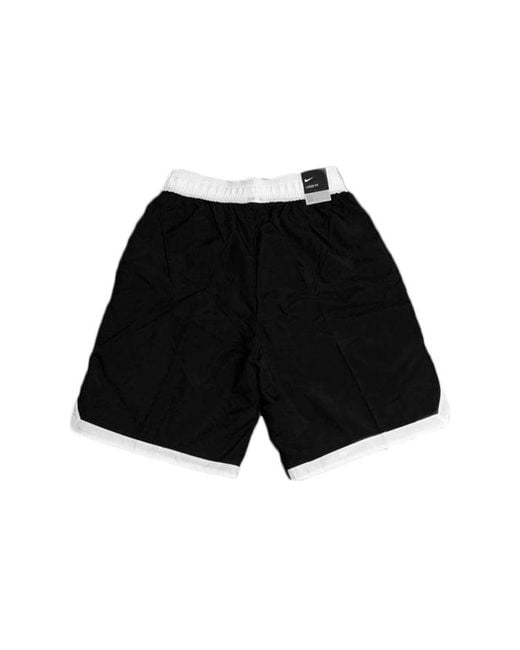 Nike Black Retro Large Logo Sports Quick Dry Shorts for men