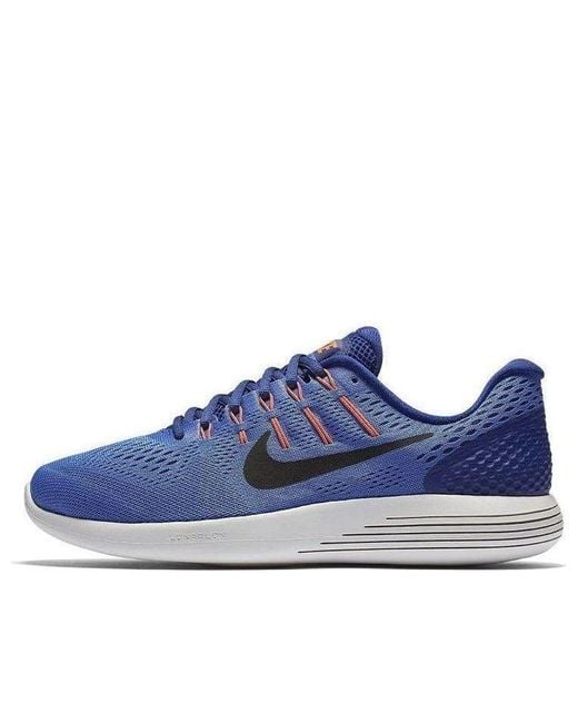 Nike Blue Lunarglide 8 'Medium' for men