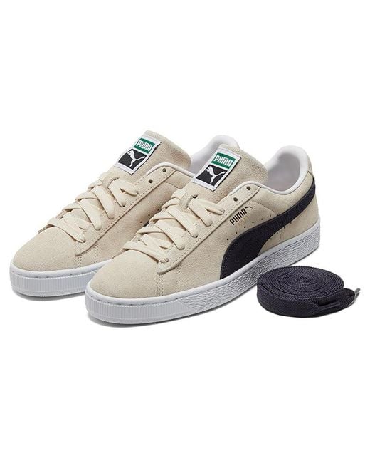 PUMA White Suede Classic 21 'Pristine Parisian Night' for men