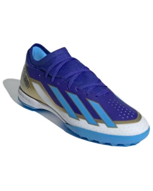 Adidas Blue X Crazyfast Messi League Tf 'Spark Genius' for men
