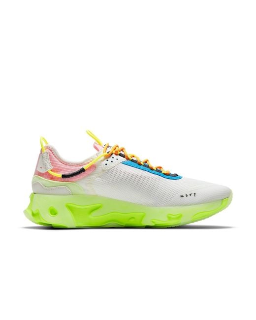 Nike Green React Live 'Barely Volt' for men