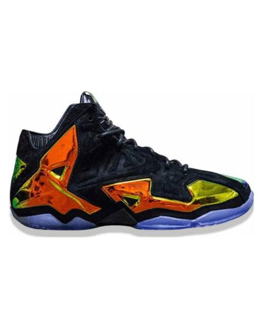 Nike Blue Lebron 11 Ext Qs 'Kings Crown' for men