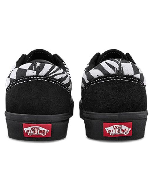 Vans Black Comfycush Old Skool 'Mixed Media' for men