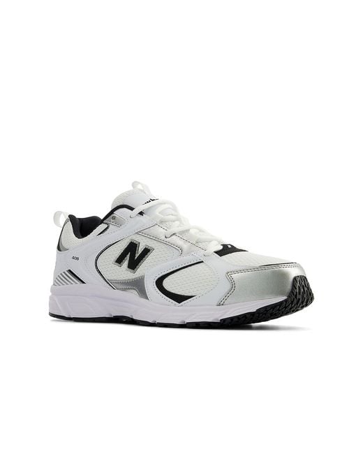 New Balance Ml408w 408 White/silver Uk 8.5 for men