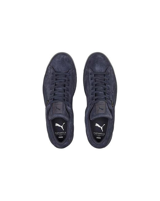 PUMA Blue Suede Vtg Ex X Nanamica for men