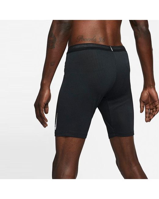 Nike Green Aeroswift Breathable Fabric Running Sport Sculpting Work Outshorts for men