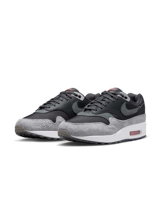 Nike Black Air Max 1 Premium 'Dark Smoke' for men