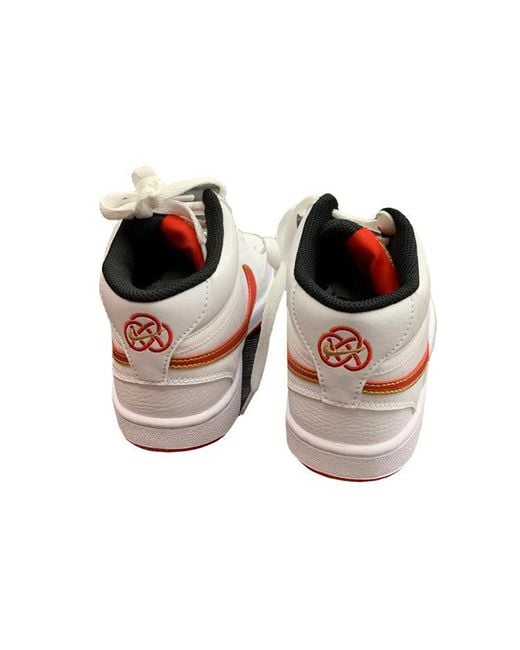 Nike White (Wmns) Court Vision Mid