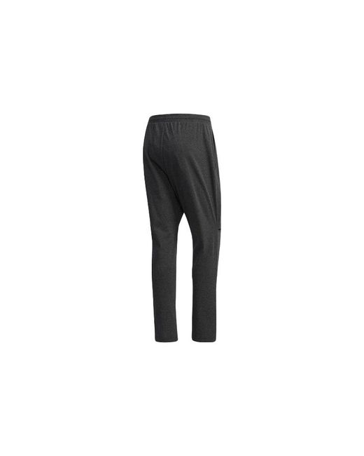 Adidas Black Casual Running Sports Knit Long Pants for men