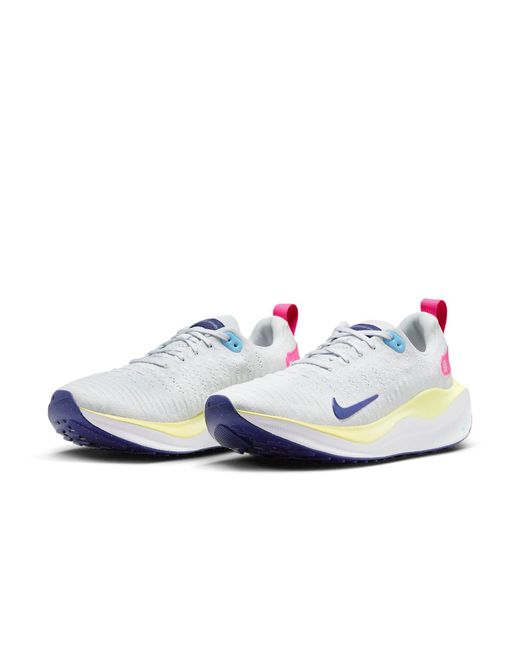 Nike White (Wmns) Reactx Infinity Run 4 'Photon Dust Royal'