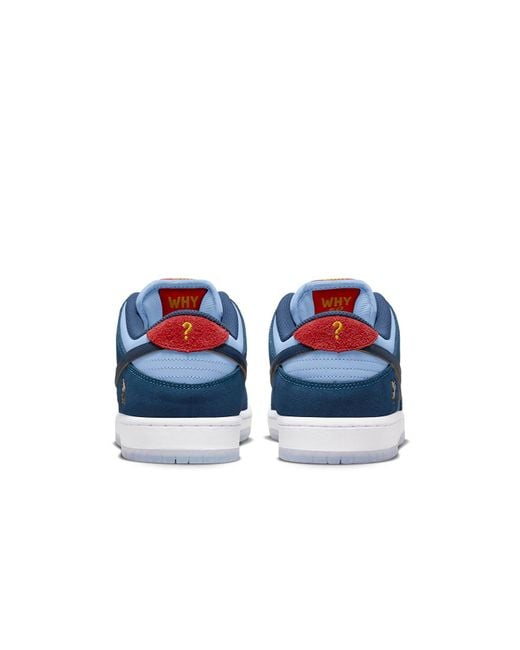 Nike Blue Sb Dunk Low Pro 'Why So Sad? for men