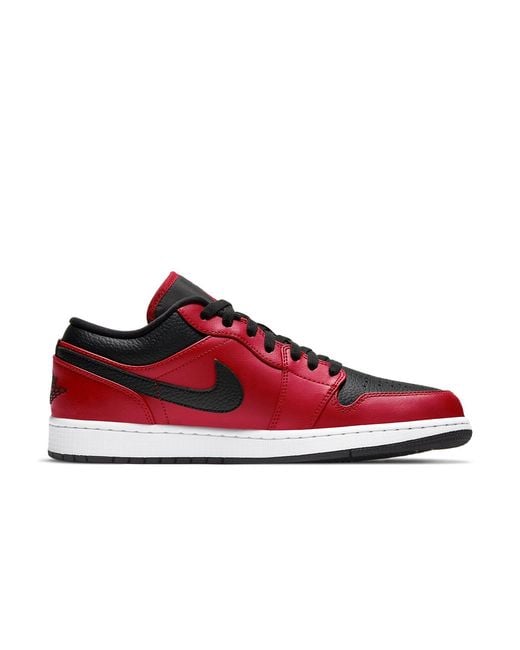 Nike 1 Low 'Reverse Bred Pebbled Swoosh' for men