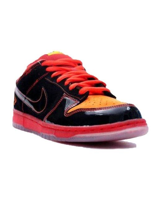 Nike Red Sb Dunk Low Premium 'Hawaii' for men