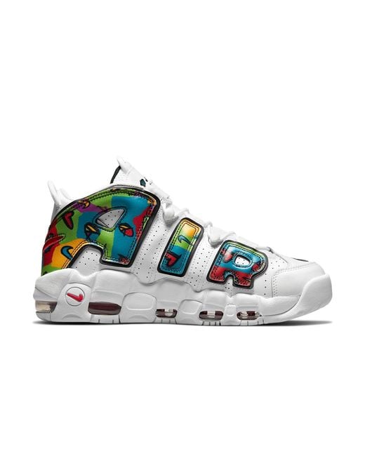 Nike Blue Air More Uptempo 'Peace, Love, Basketball' for men
