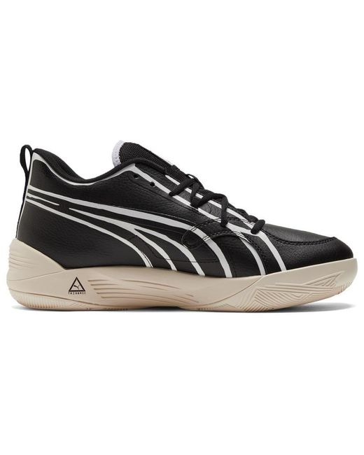 PUMA Black Joshua Vides X Trc Blaze Court 'Hoop Dreams' for men
