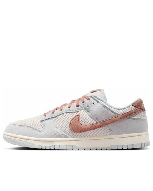 Nike White Dunk Low Retro Se 'Fossil Rose' for men