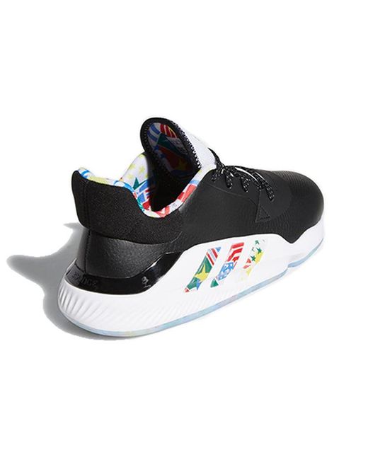 Adidas Black Pro Bounce 2019 Low Fiba 'Ball Around The World' for men