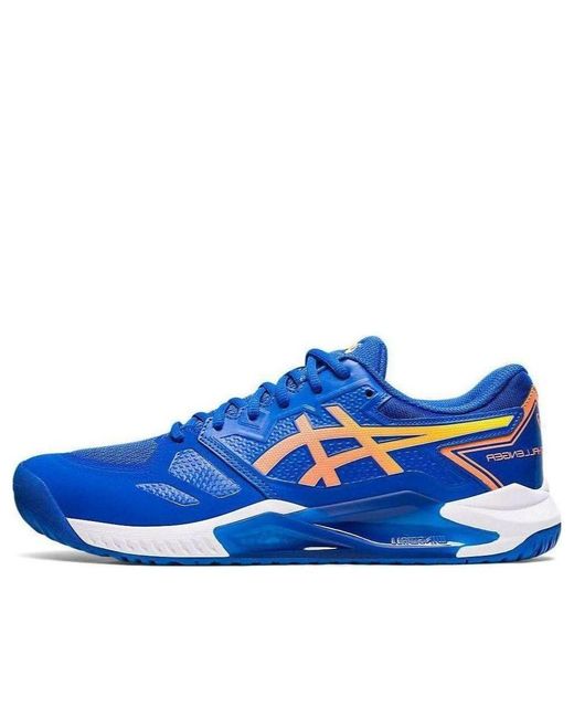 Asics , Gel-challenger 13 Tennis Shoe, Steel Blue/white, 9 Uk for men