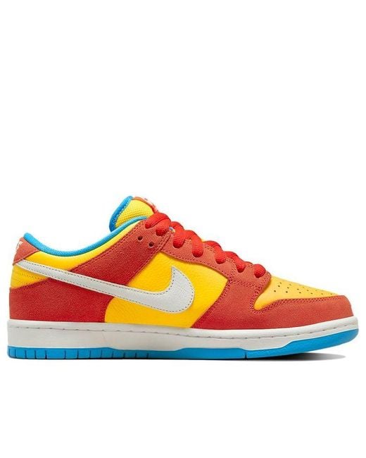 Nike Blue Sb Dunk Low Pro 'Bart Simpson' for men