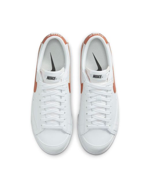 Nike White (Wmns) Blazer Low Platform Metallic Copper'