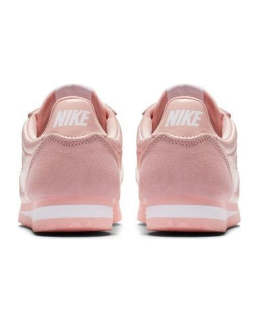 Nike Pink (Wmns) Classic Cortez Nylon 'Coral Stardust'