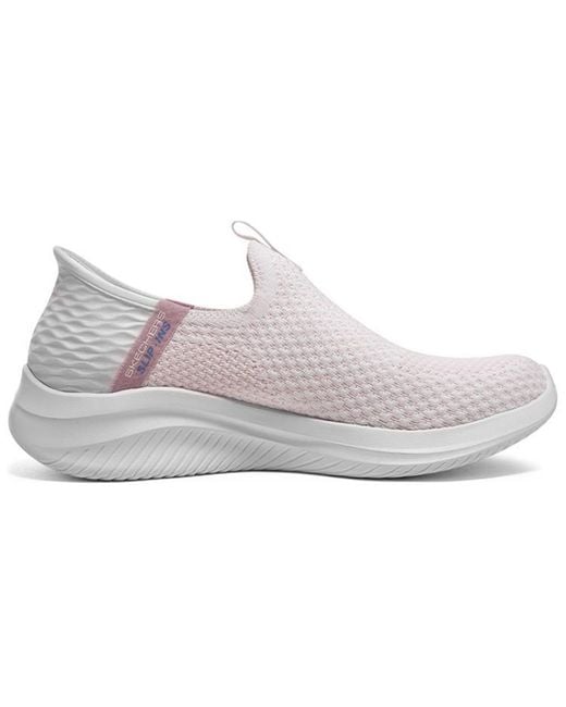 Skechers White (Wmns) Ultra Flex 3.0 Shoes