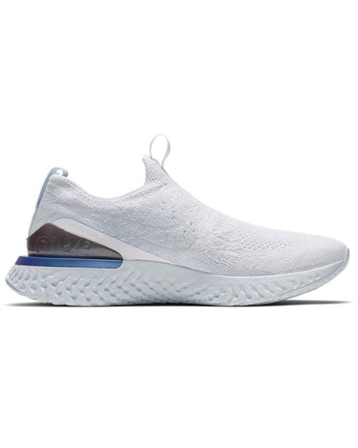Nike White (Wmns) Epic Phantom React Flyknit 'Hydrogen'