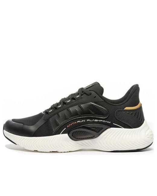 Anta Black Running Series Sneakers Wormhole Technology' for men