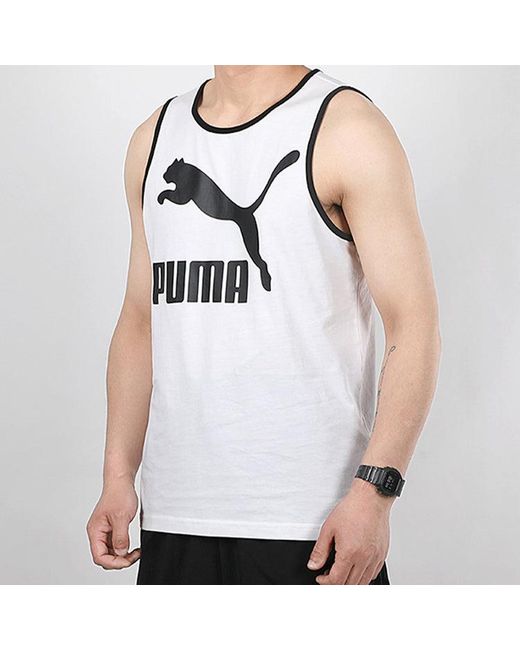 PUMA Blue Classics Logo Tank for men