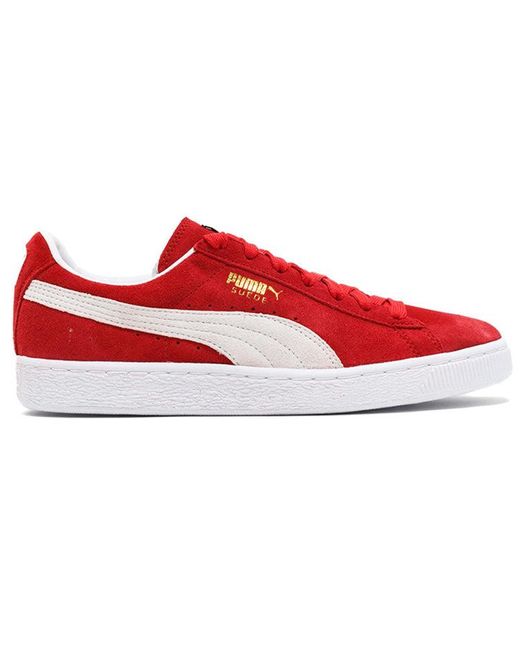 PUMA Red Suede Classic+ 'Team Regal' for men
