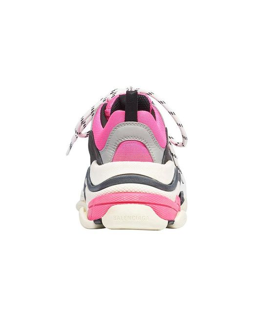 Balenciaga Pink (Wmns) Triple S 'Fluo'