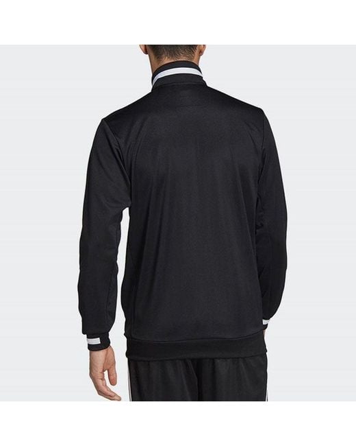 Adidas Black Zipper Casual Sports Jacket for men