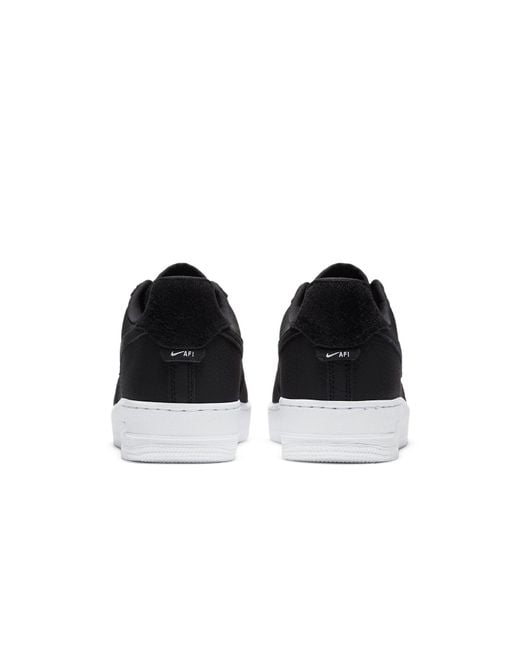 Nike Black Air Force 1 '07 Craft for men