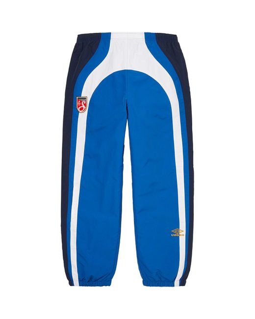 Supreme Blue X Umbro Track Pants for men