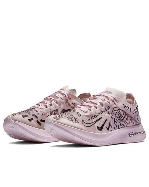 Nike Off-white X Zoom Fly Sp 'tulip Pink' for men