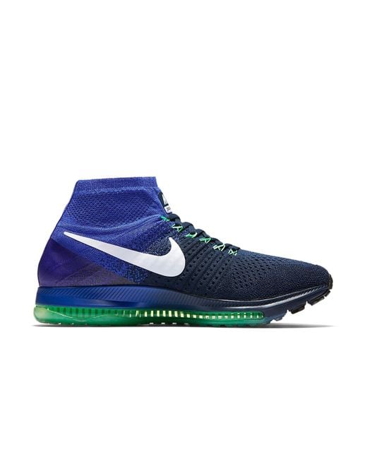 Nike Blue All Out Flyknit 'College Electro' for men
