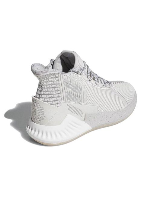 Adidas White D Rose 9 for men