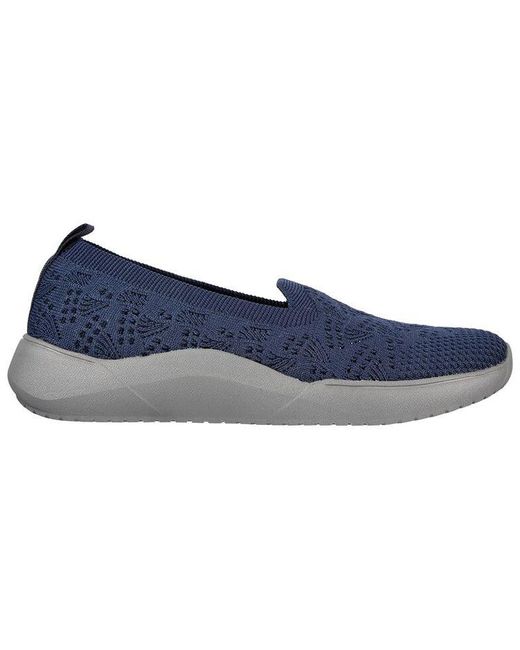 Skechers Blue (Wmns) Seager Cup-Fireworks Sneaker