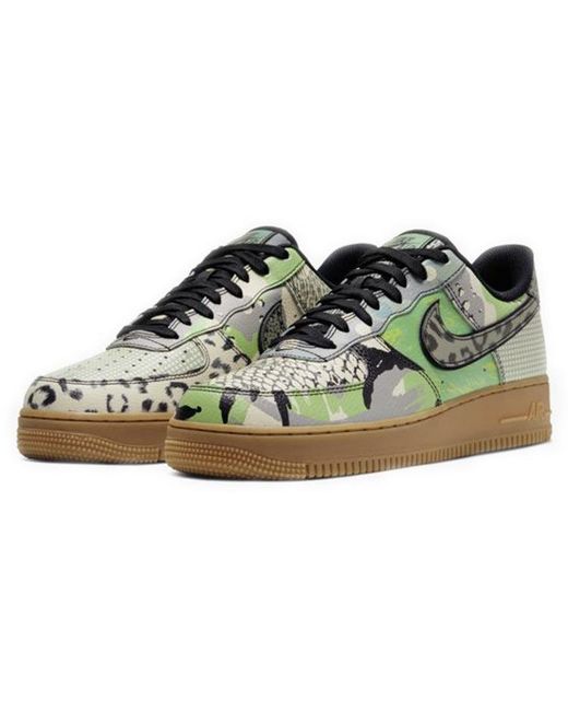 Nike Green Air Force 1 Low Qs 'Chicago' for men