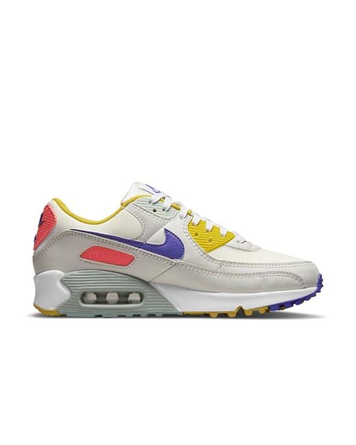Nike White (Wmns) Air Max 90 'Summit Multi'