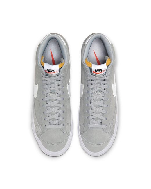 Nike Gray Blazer Mid '77 Suede 'Light Smoke' for men