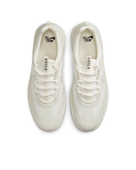 Nike White Nyjah Free 2 Sb 'Triple' for men